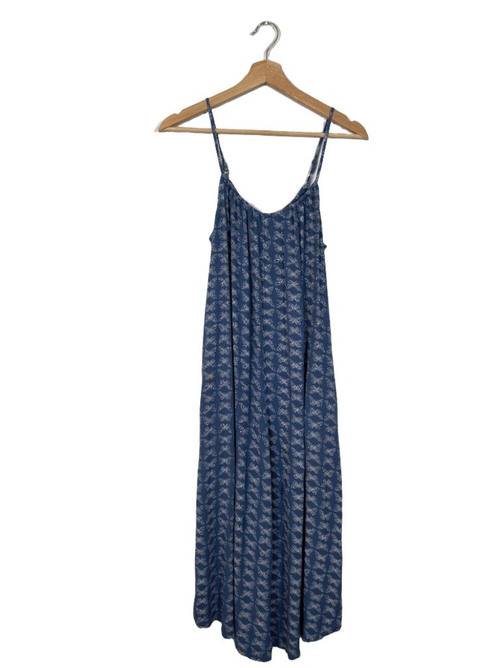 Aerie Women's Butterfly Wide Leg Jumpsuit Size S Boho Relaxed Lightweight Resort